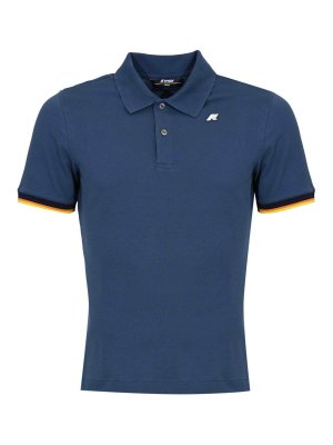 K-WAY: polo shirts - Vincent Pique Slim Polo Shirt