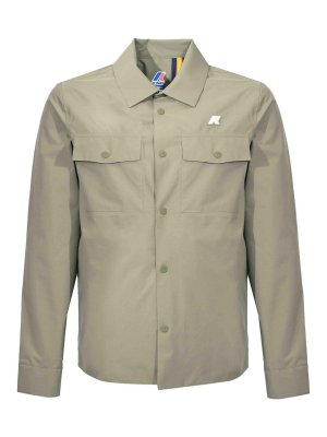 K-WAY: shirts - Umbert Stretch 2Layers Overshirt