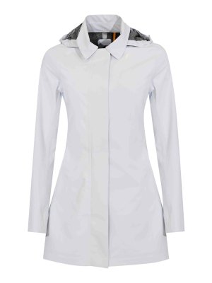 K-WAY: cappotti trench - Giubbotto Mathy Bonded Jersey White