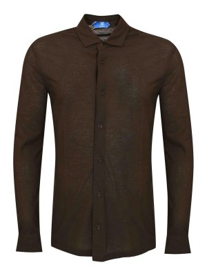 Kired: Camisas - Camisa - Marrón