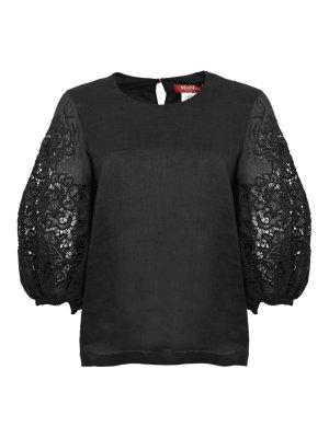 MAX MARA STUDIO: Camisetas - Camiseta - Negro