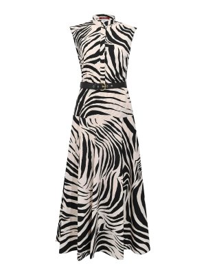 MAX MARA STUDIO: shirts - Mstwest Shirt Dress In Printed Poplin