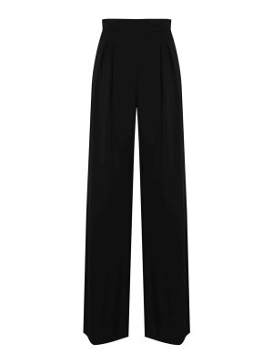 MAX MARA STUDIO: Pantalones casual - Pantalón Casual - Negro