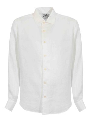 MC2 SAINT BARTH: camicie - Camicia Raphael In Lino White