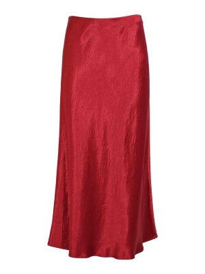 MM6 MAISON MARGIELA: Knielange und Midi Röcke - Midirock - Rot