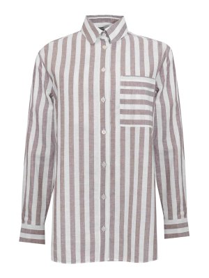 MM6 MAISON MARGIELA: shirts - Mmlululo Striped Shirt