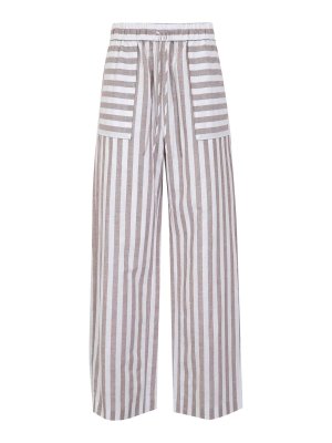 MM6 MAISON MARGIELA: pantaloni casual - Pantalone Mmlfauna A Righe