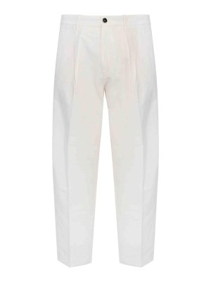 NINE IN THE MORNING: casual trousers - Giulio Carrot trousers