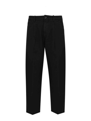 NINE IN THE MORNING: Pantalons casual - Pantalons Décontractés - Noir