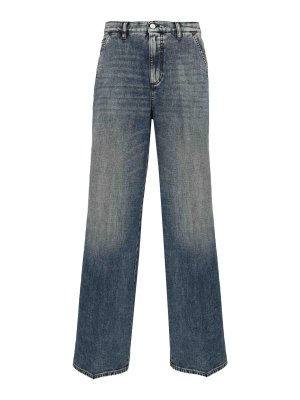 NINE IN THE MORNING: Jeans Rectos - Vaqueros Rectos - Denim