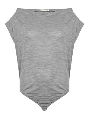 PATRIZIA PEPE: Tops und Tank Tops - Top - Grau