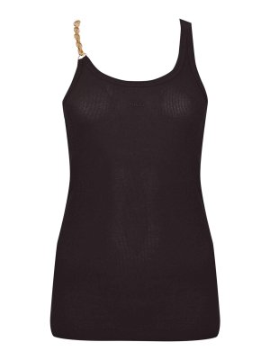 Pinko: Tops & Tank tops - Charlene Ribbed Cotton Tank Top