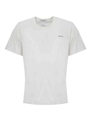 PREMIATA: t-shirt - T-Shirt In Jersey Con Logo White