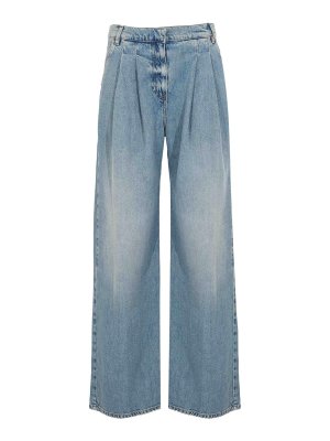 Semicouture: straight leg jeans - Jacinta Wide Gambia Jeans