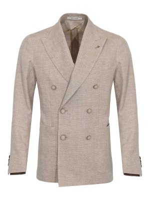 TAGLIATORE: blazers - Double-breasted jacket
