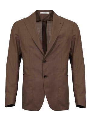 TAGLIATORE: Vestes de costume - Blazer - Marron