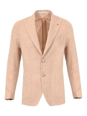 TAGLIATORE: Vestes de costume - Blazer - Orange
