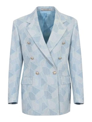 TAGLIATORE: Blazer - Blazer - Blau