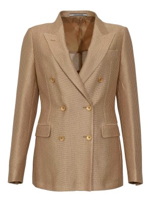 TAGLIATORE: Blazer - Blazer - Beige
