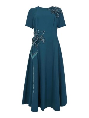 TARIK EDIZ : Knielange und Midi Röcke - Midirock - Blau