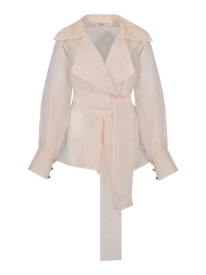 TARIK EDIZ : ブレザー - ブレザー - クリーム