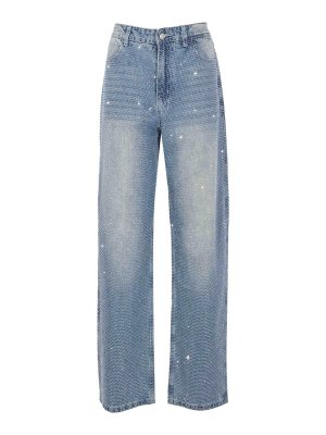 TWENTY FOURHAITCH: Jeans Rectos - Vaqueros Rectos - Denim