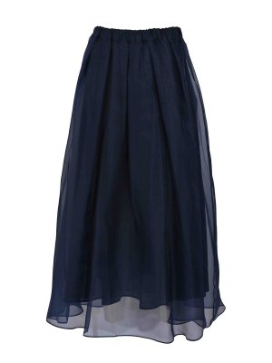 WEEKEND MAX MARA: Knielange und Midi Röcke - Midirock - Blau