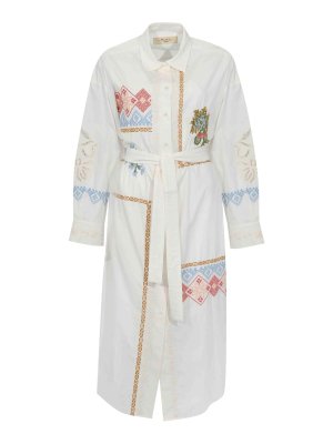 WEEKEND MAX MARA: ニーレングスドレス - 膝丈ドレス - 白