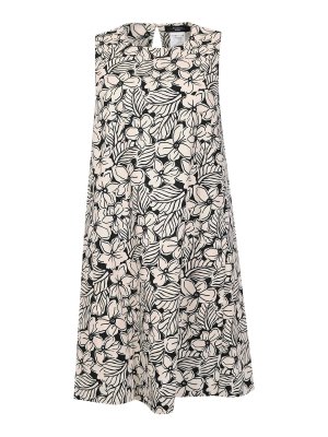 WEEKEND MAX MARA: Knielange Kleider - Knielanges Kleid - Schwarz