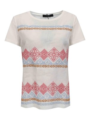 WEEKEND MAX MARA: T-shirts - T-Shirt - Weiß