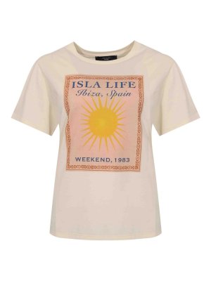 WEEKEND MAX MARA: T-shirts - T-Shirt - Beige