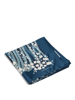 COCCINELLE: Stoles & Shawls - Algae Silk Scarf