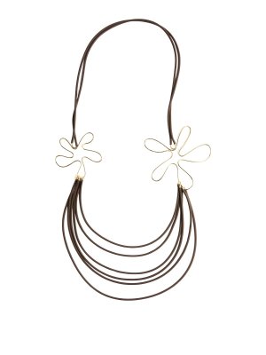LIVIANA CONTI: Collier - Colliers - Marron