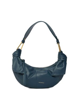 COCCINELLE: Schultertaschen - Schultertasche - Dunkles Jeansblau