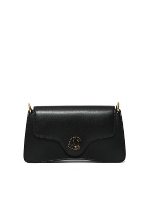 COCCINELLE: borse a tracolla - Borsa C-Me Small In Pelle Nero