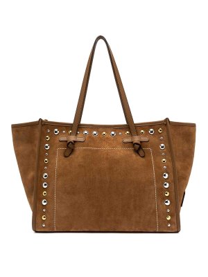 GIANNI CHIARINI: トートバッグ - トートバッグ - ブラウン