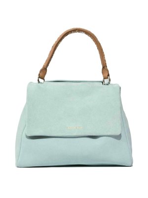 ORCIANI: totes bags - Sveva Peach Flowers Midi Bag