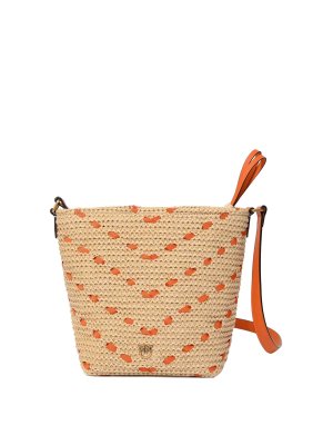 Pinko: borse a tracolla - Borsa A Tracolla Piccola Bucket Mini