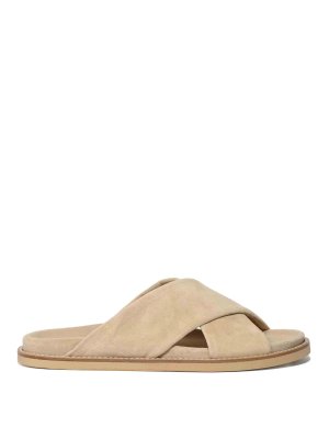 BARBA NAPOLI: sandals - Suede Sandals