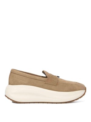HOGAN: Loafers & Slippers - Maxi I Active Moccasins In Suede