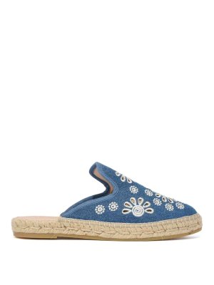 MC2 SAINT BARTH: espadrillas - Espadrillas Isla In Denim