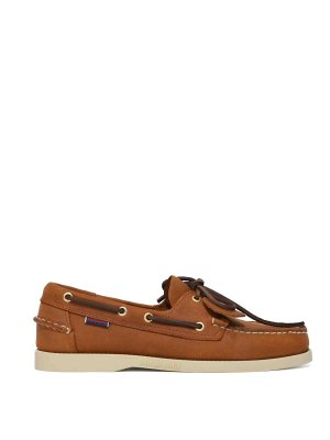 SEBAGO: Loafers & Slippers - Portland Artisan Texas Suede Moccasin