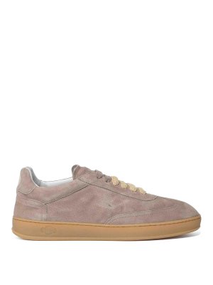 SOLDINI: trainers - Akira Amalfi Punz Sneakers In Suede Fur