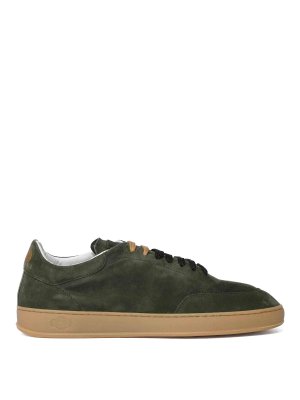 SOLDINI: trainers - Hobbes Amalfi Fir Suede Sneakers
