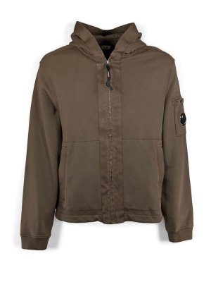 C.P. COMPANY: Sweatshirts & Sweaters - Green shirts