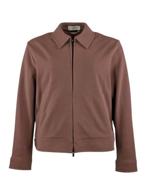 CIRCOLO 1901: knee length coats - Brown jackets