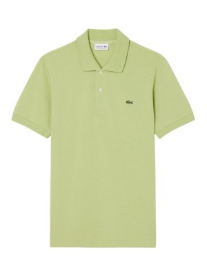 LACOSTE: polo shirts - Green T-Shirt And Polo