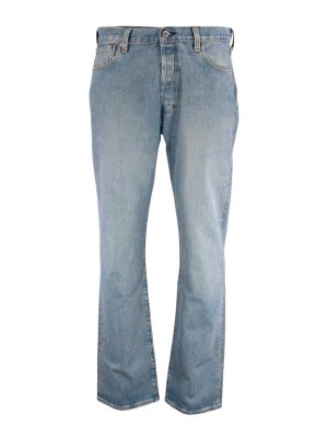 LEVI'S: straight leg jeans - Levis Blue Pants
