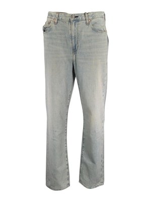 LEVI'S: straight leg jeans - Levis Med Indigo Pants