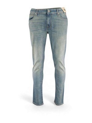 ROY ROGER'S: straight leg jeans - Roy Rogers Blue Pants